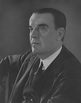 1929 William H. Erhart headshot black and white photograph