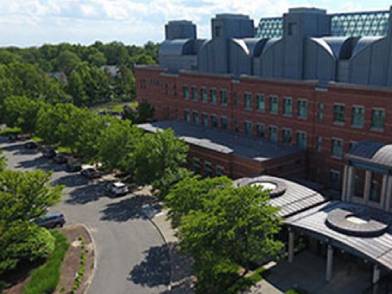 Pearl River, New York Research Site campus aerial view