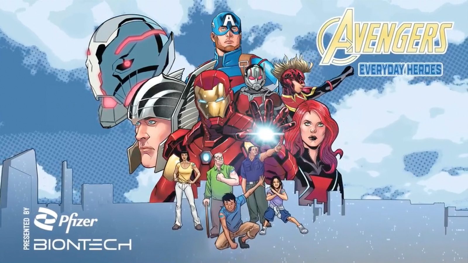 Avengers Assemble: Teaming Up with Marvel to Illustrate the Importance of  COVID-19 Vaccination | Pfizer