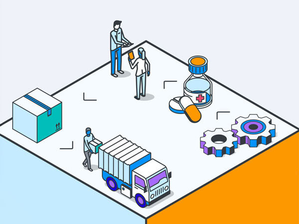Manufacturing and Supply graphic