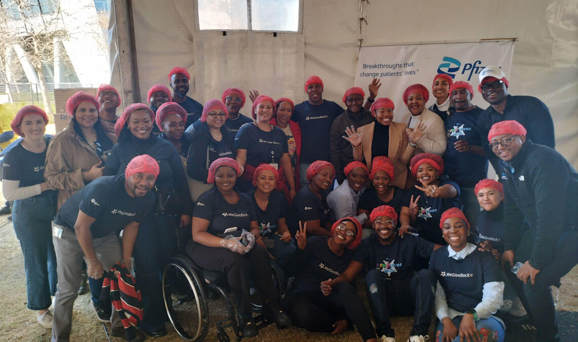 Rise Against Hunger Meal Packing Event in South Africa