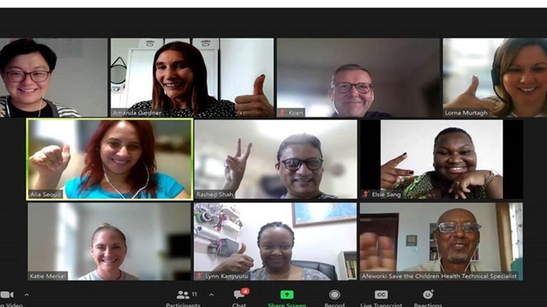 Save the Children, Virtual, 2021