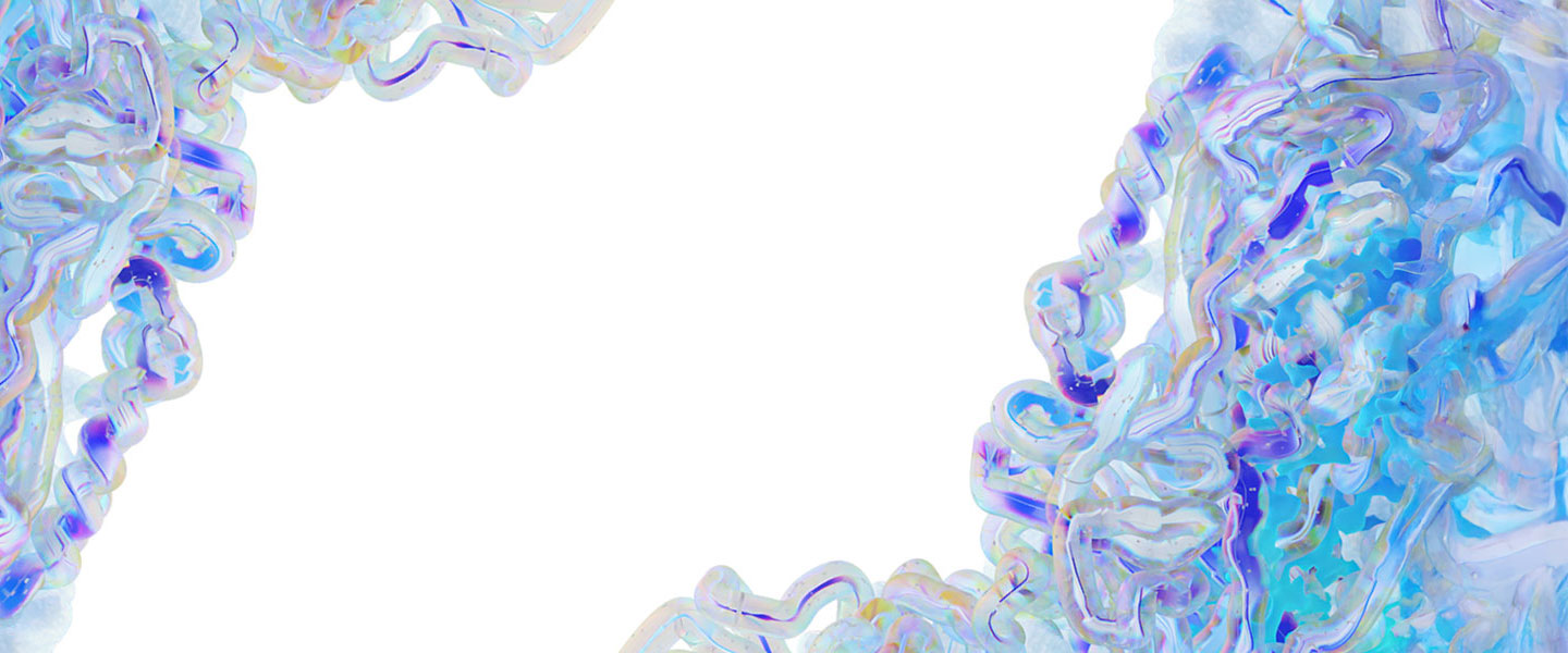   Blue Fractal Image

