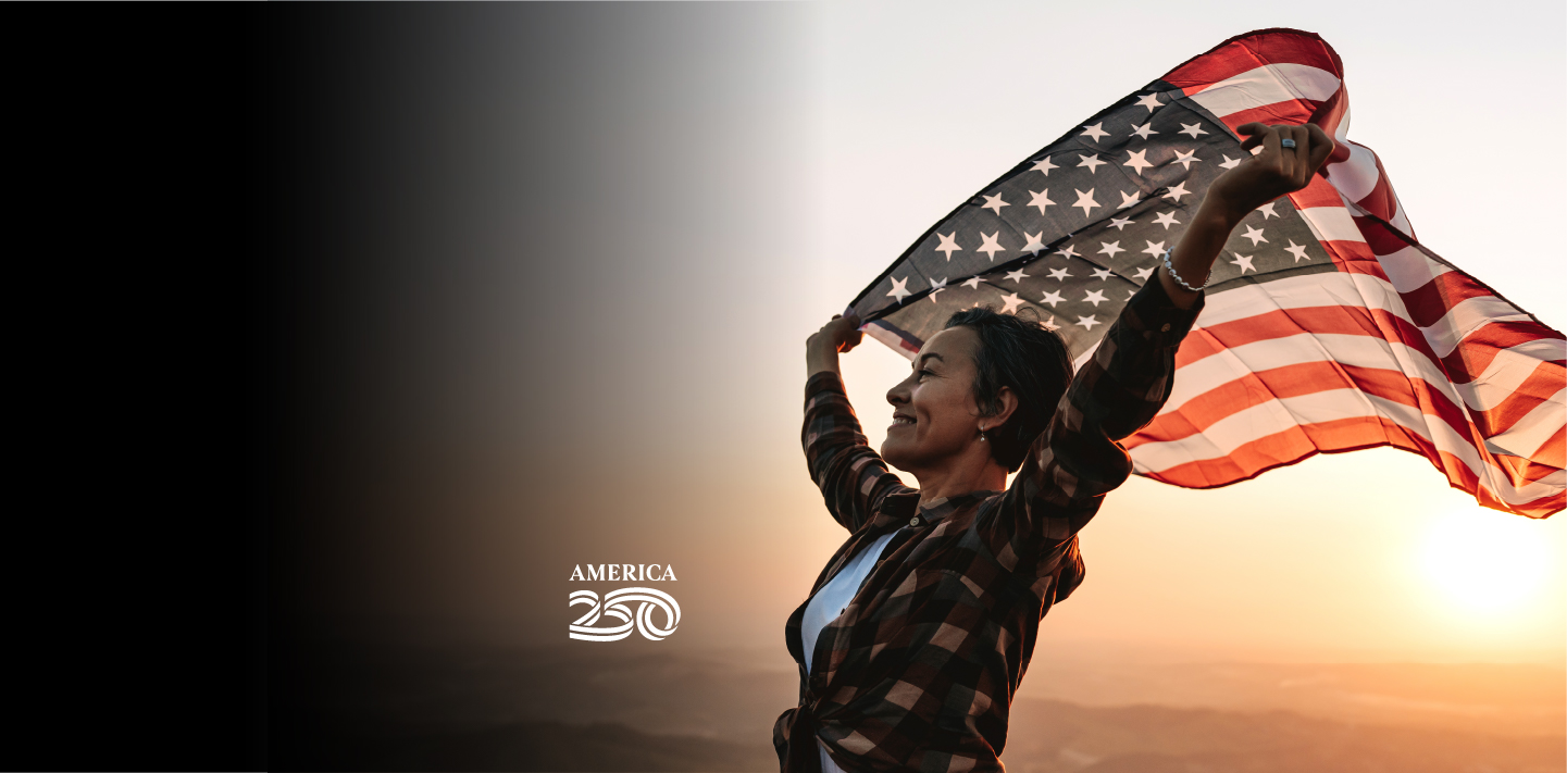 Homepage Banner - Here's to America's Next 250 Years