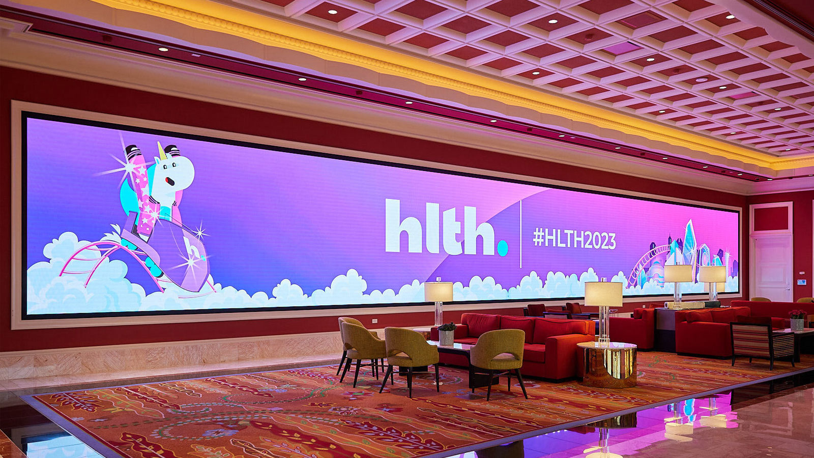 image of the HLTH conference panel