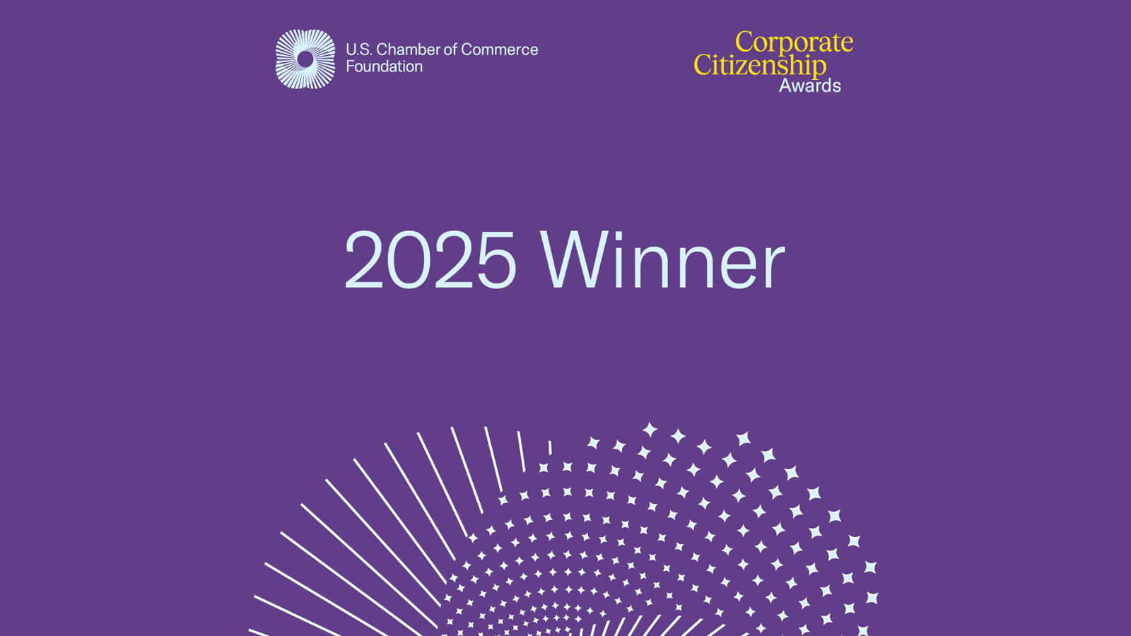 Corporate Citizenship Awards, 2025 Winner logo
