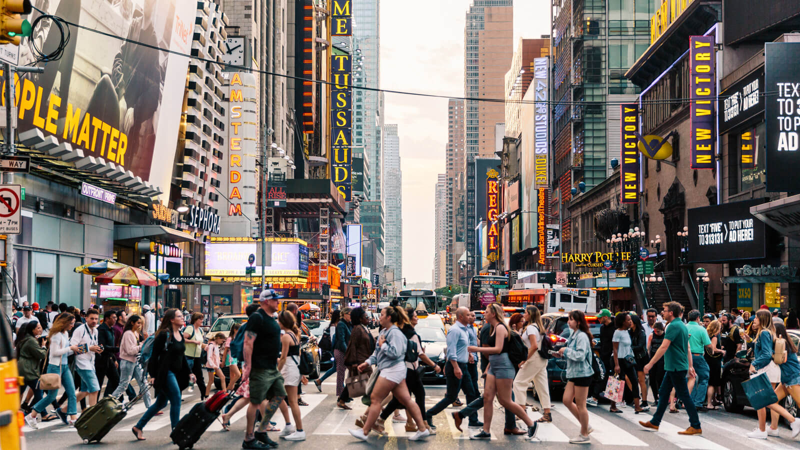 NYC crossing