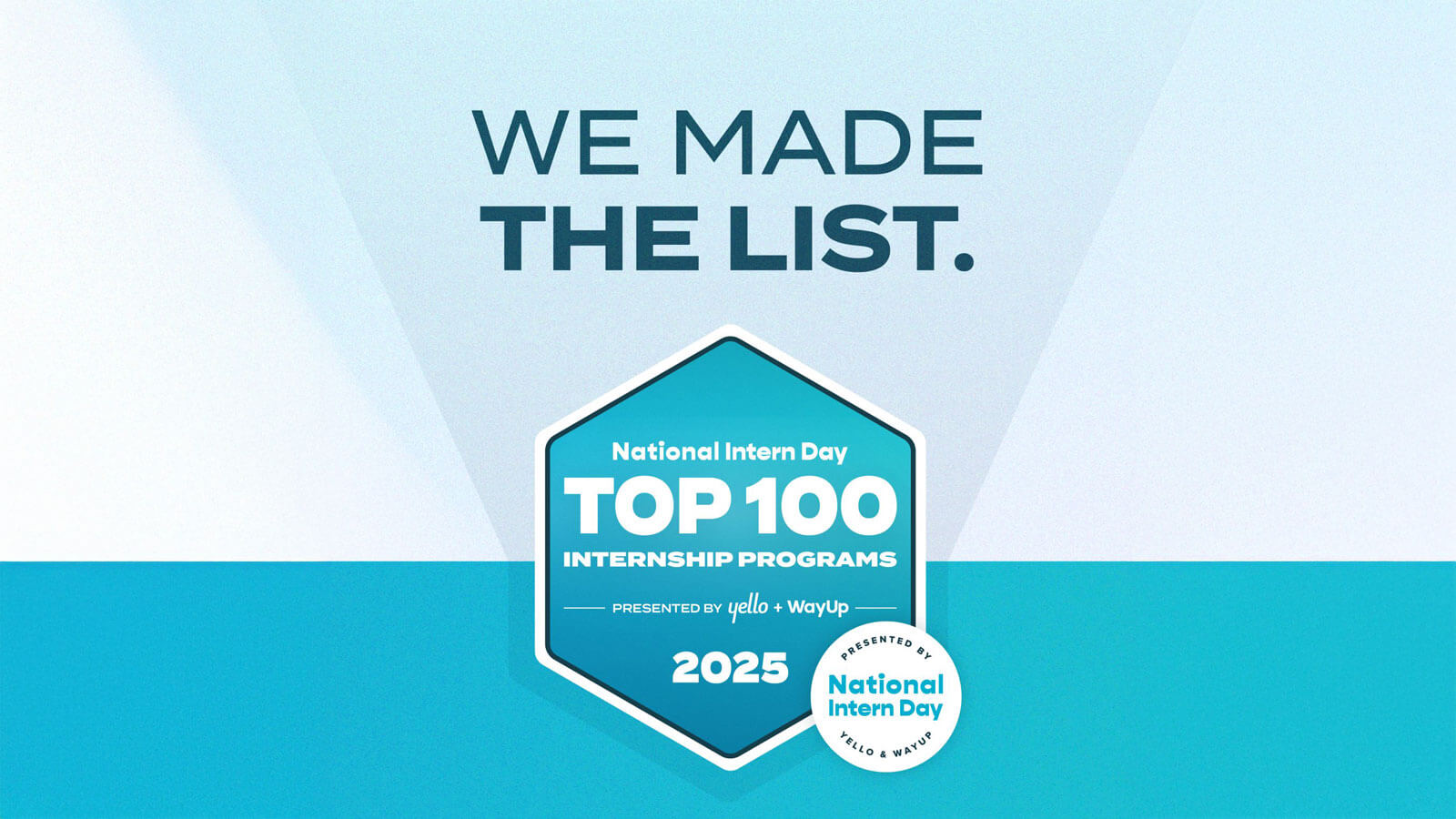 National Intern Day Top 100, 2025 logo