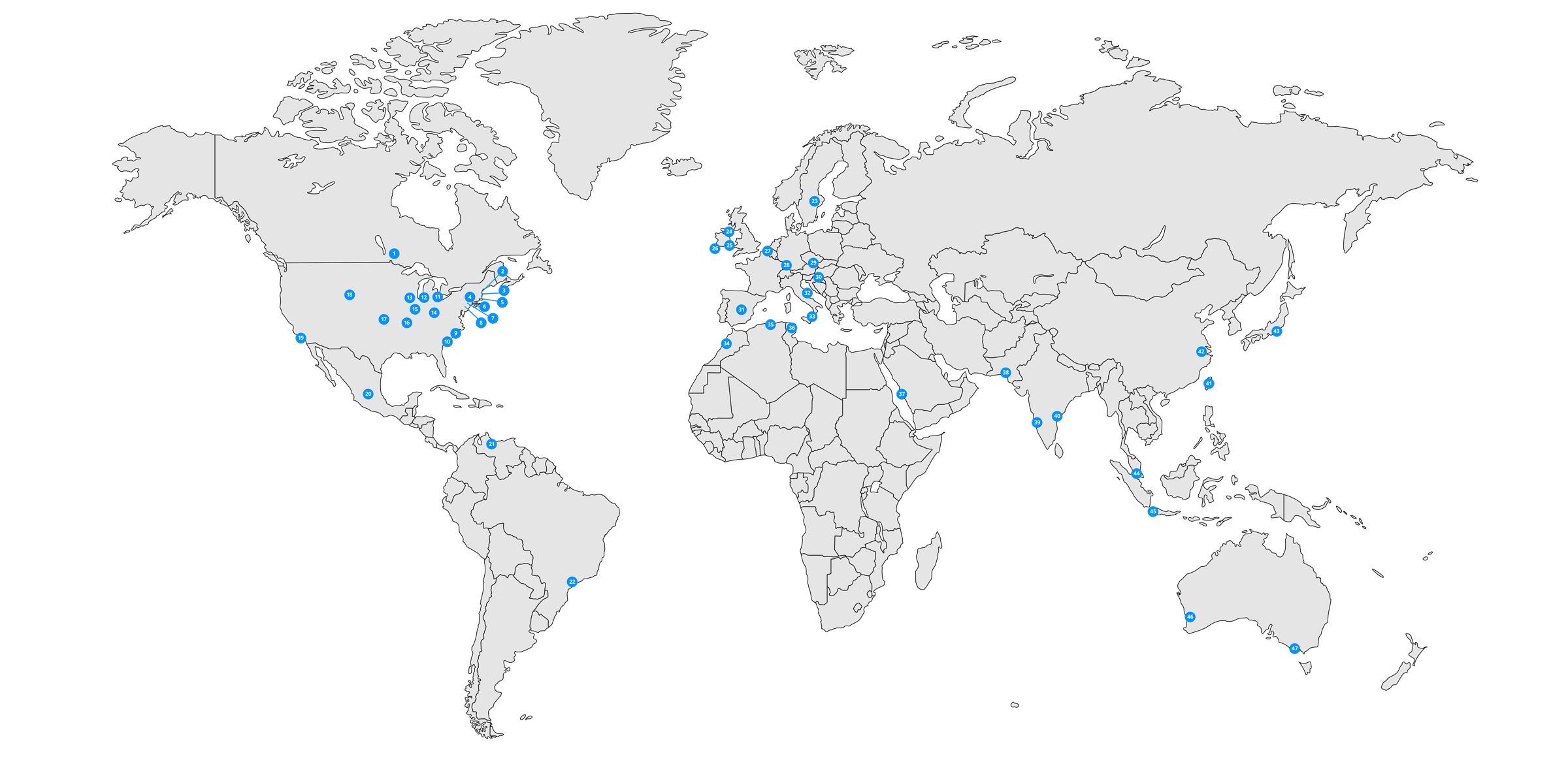 Pfizer global manufacturing facilities map