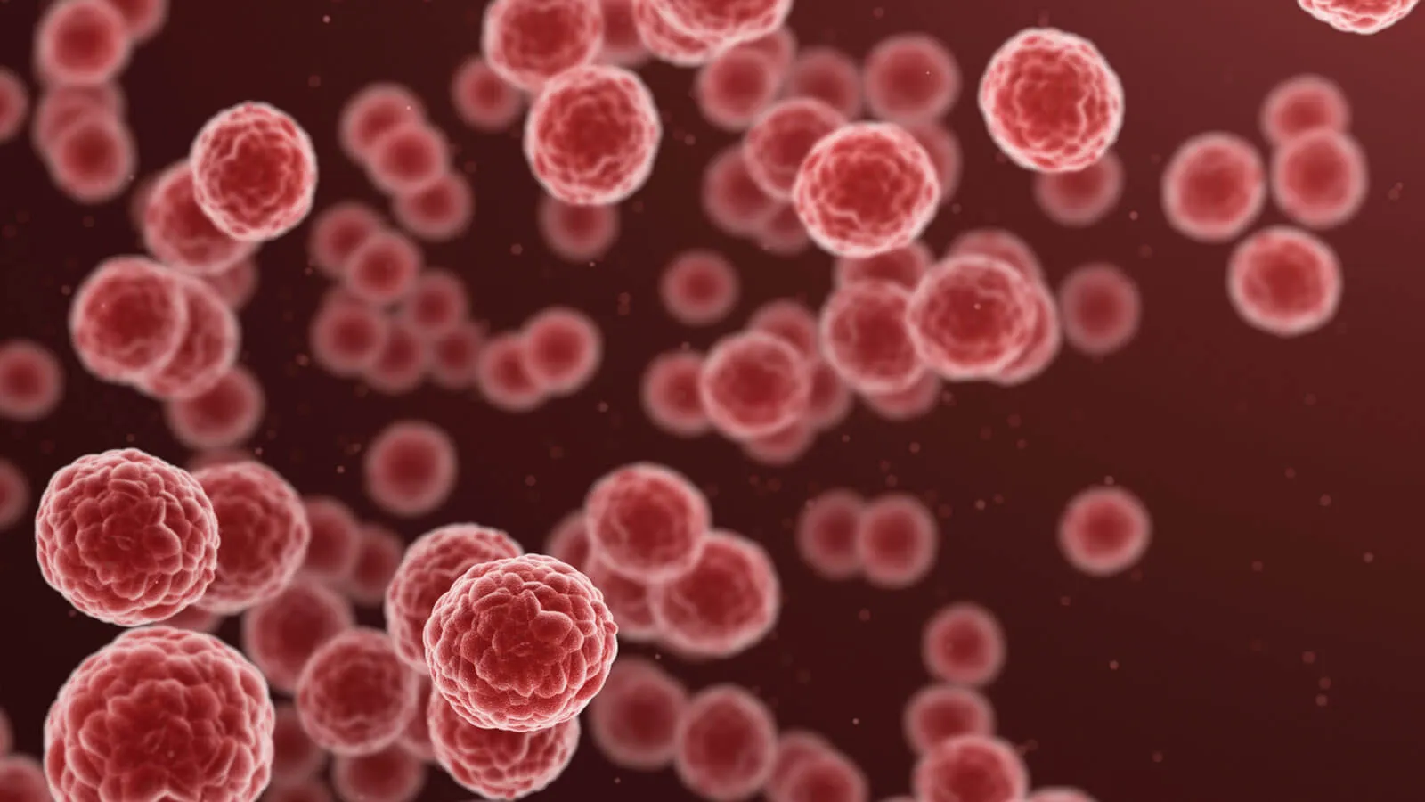 Cancer cells, illustration