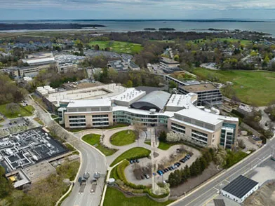 Aerial view of Groton, Connecticut research site