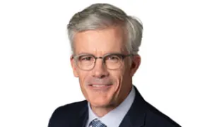 Headshot of pfizer board member Mortimer Buckley