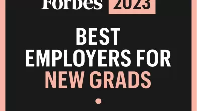 Forbes Best Employers for New Grads Logo