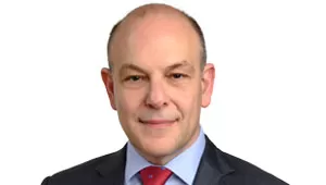 headshot of pfizer exec andrew baum